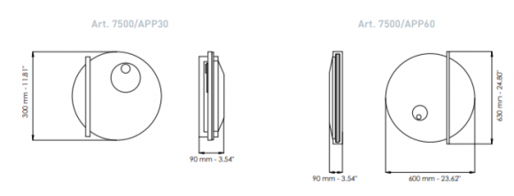 Светильник Patrizia Volpato Luna Nuova 7500 Светильник Patrizia Volpato Luna Nuova 7500