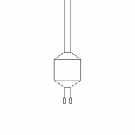 Подвесная люстра Vibia Wireflow 0411 Подвесная люстра Vibia Wireflow 0411