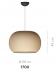 Подвесной светильник Vibia Closer 1700 Подвесной светильник Vibia Closer 1700