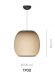 Подвесной светильник Vibia Closer 1702 Подвесной светильник Vibia Closer 1702