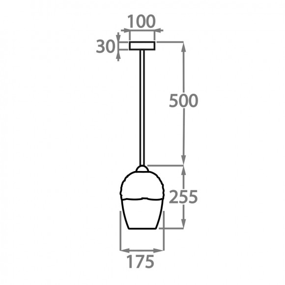 Подвесной светильник Bella Figura Halcyon CL238 Подвесной светильник Bella Figura Halcyon CL238