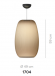 Подвесной светильник Vibia Closer 1704 Подвесной светильник Vibia Closer 1704