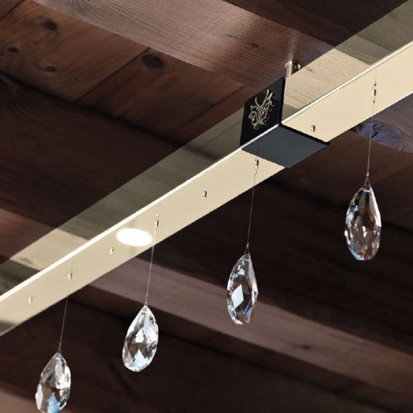 Потолочный светильник Beby Group Modular Chic 0680B01 Light gold CUT CRYSTAL Потолочный светильник Beby Group Modular Chic 0680B01 Light gold CUT CRYSTAL