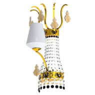 Бра Beby Group Charming beauty 0250A01 Gold White White gold leaf