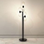 Торшер Beby Group Peonia 7701P01 Glossy Black Golden Portoino Торшер Beby Group Peonia 7701P01 Glossy Black Golden Portoino