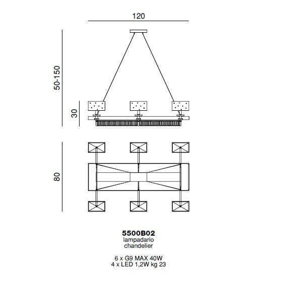 Люстра Beby Group Crystal dream 5500B02 Chrome White Swarovski Люстра Beby Group Crystal dream 5500B02 Chrome White Swarovski
