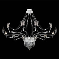 Потолочная люстра Beby Butterfly 0190B01 Chrome SW Silver Night