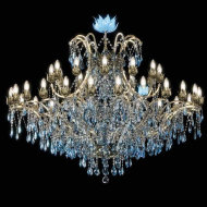 Люстра Beby Group Spiga 1810B03 Light Gold Blue Orchid Люстра Beby Group Spiga 1810B03 Light Gold Blue Orchid