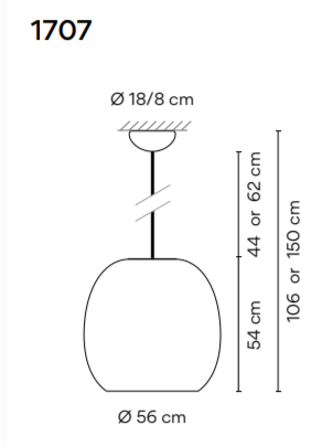 Подвесной светильник Vibia Closer 1707 Подвесной светильник Vibia Closer 1707