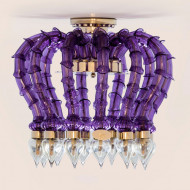 Потолочная люстра Beby Group La fleur sauvage 7130Q01 Blue Greece White Pearled