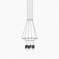 Подвесная люстра Vibia Wireflow 0306 Подвесная люстра Vibia Wireflow 0306