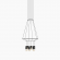 Подвесная люстра Vibia Wireflow 0306
