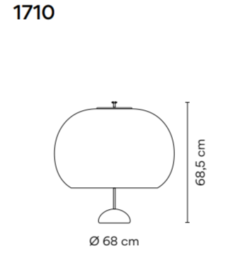 Настольная лампа Vibia Closer 1710
