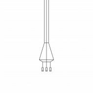 Подвесная люстра Vibia Wireflow 0307 Подвесная люстра Vibia Wireflow 0307