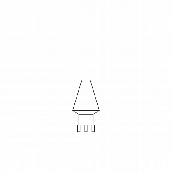 Подвесная люстра Vibia Wireflow 0307