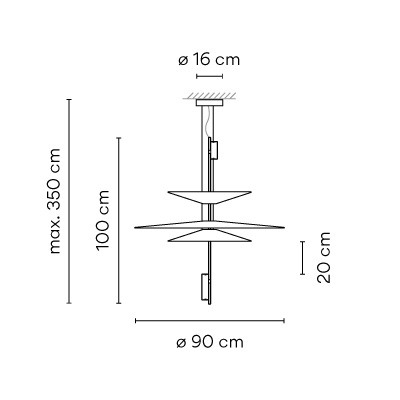 Характеристики Vibia Flamingo 1530