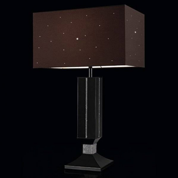 Настольная лампа Beby Group Crystal dream 5500L01 Satin Black Black Swarovski