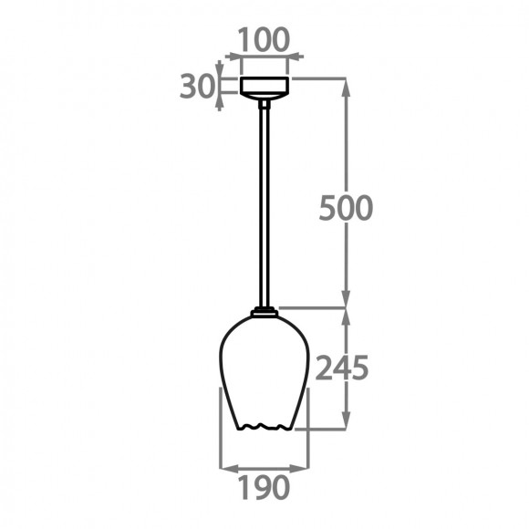 Подвесной светильник Bella Figura Canterbury CL52 Подвесной светильник Bella Figura Canterbury CL52