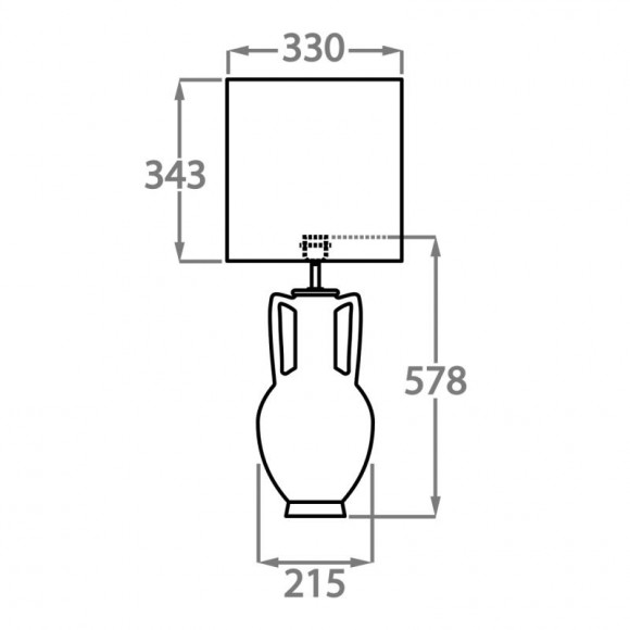 Настольный светильник Bella Figura Vega TL824