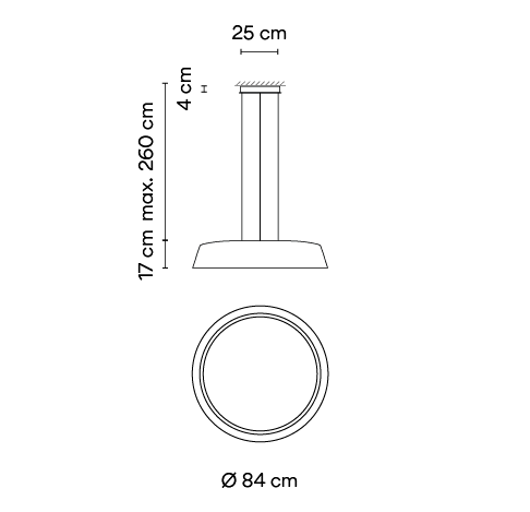 Подвесной светильник Vibia Bigger 3925 Подвесной светильник Vibia Bigger 3925
