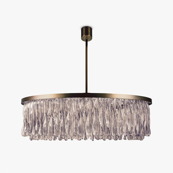 Люстра на штанге Bella Figura Retro Murano CL464-3T