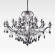 Люстра Beby Group Nuovo Vintage 6103/24 Glossy Black Black rose