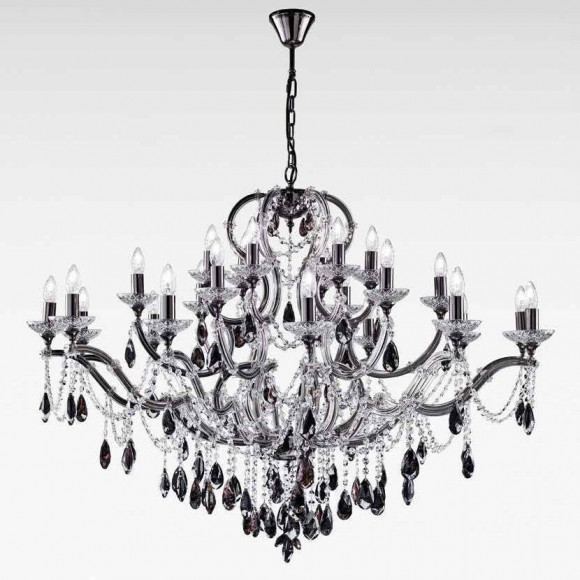 Люстра Beby Group Nuovo Vintage 6103/24 Glossy Black Black rose Люстра Beby Group Nuovo Vintage 6103/24 Glossy Black Black rose