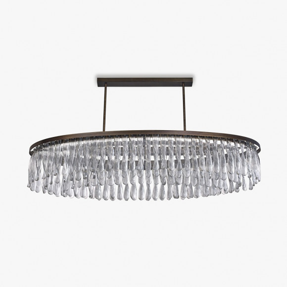 Люстра на штанге Bella Figura Retro Murano CL464-3T-O Люстра на штанге Bella Figura Retro Murano CL464-3T-O