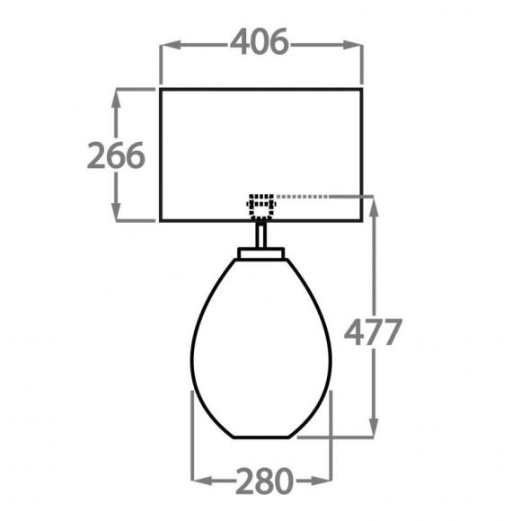 Настольный светильник Bella Figura Vega TL815 Настольный светильник Bella Figura Vega TL815