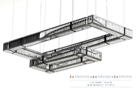 Подвесная люстра Patrizia Volpato New York 9282