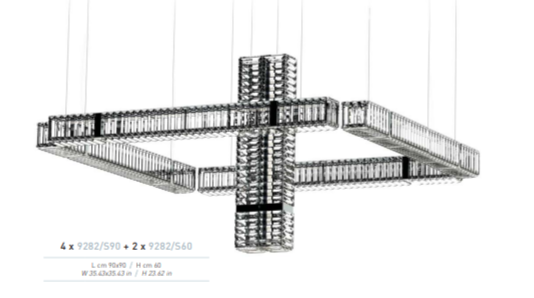 Подвесная люстра Patrizia Volpato New York 9282