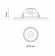 Потолочный светильник Vibia Circle 3333