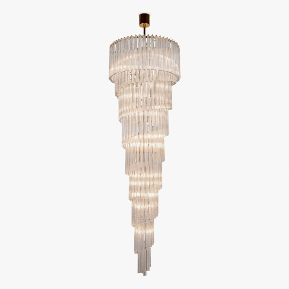 Люстра каскадная Bella Figura Retro Murano CL410 Люстра каскадная Bella Figura Retro Murano CL410