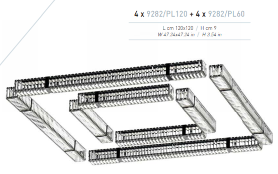 Настенный светильник Patrizia Volpato New York 9282/PL
