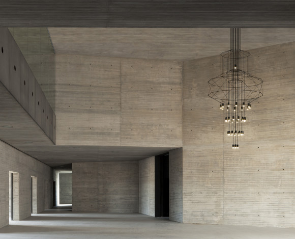 Подвесная люстра Vibia Wireflow chandelier 0374 Подвесная люстра Vibia Wireflow chandelier 0374