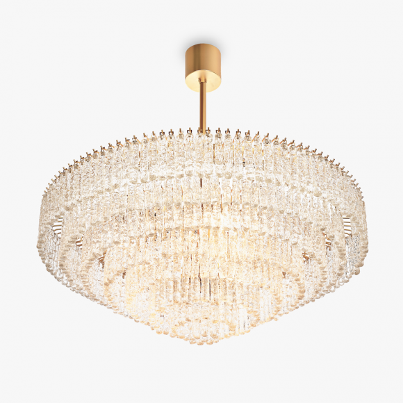 Люстра на штанге Bella Figura Retro Murano CL456 Люстра на штанге Bella Figura Retro Murano CL456