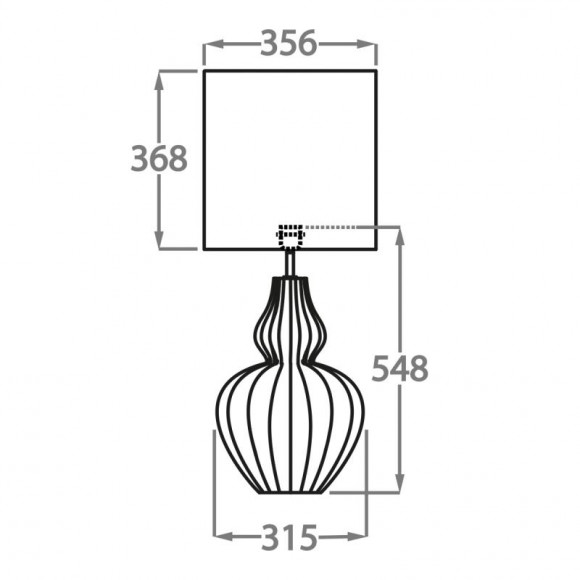 Настольный светильник Bella Figura Vega TL825 Настольный светильник Bella Figura Vega TL825