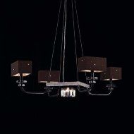 Люстра Beby Group Crystal dream 5500B01 Chrome Black Swarovski