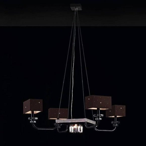 Люстра Beby Group Crystal dream 5500B01 Chrome Black Swarovski