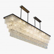 Люстра на штанге Bella Figura Retro Murano CL456-RECT-200