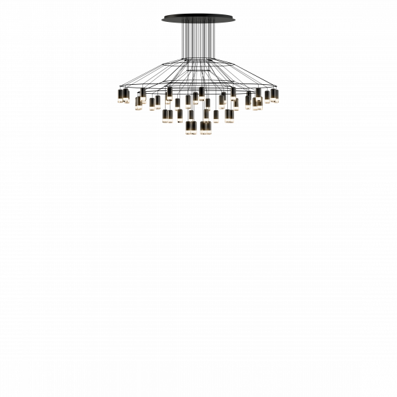 Подвесная люстра Vibia Wireflow chandelier 0376