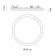 Потолочный светильник Vibia Circle 3363