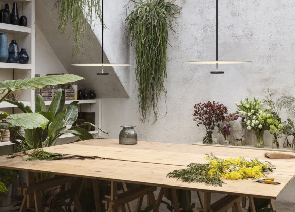 Подвесной светильник Vibia Flat 5940 Подвесной светильник Vibia Flat 5940