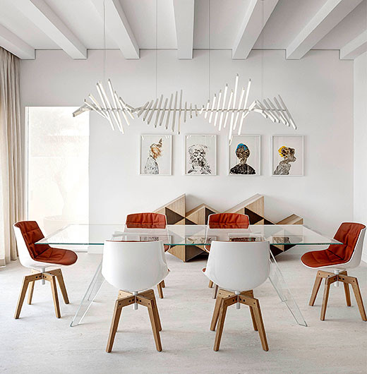 Подвесной светильник Vibia Rhythm horizontal 2111  Подвесной светильник Vibia Rhythm horizontal 2111