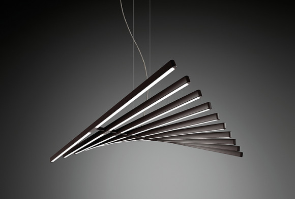 Подвесной светильник Vibia Rhythm horizontal 2111  Подвесной светильник Vibia Rhythm horizontal 2111