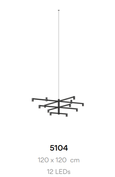 Подвесной светильник Vibia Nexum 5104 Подвесной светильник Vibia Nexum 5104
