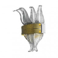 Настенный светильник Beby Group Milano Deco 8030A04 Light gold Transparent Glass