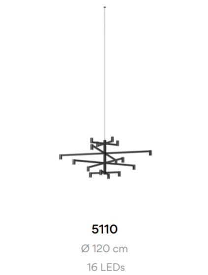 Подвесной светильник Vibia Nexum 5110 Подвесной светильник Vibia Nexum 5110