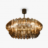 Люстра на штанге Bella Figura Retro Murano CL459