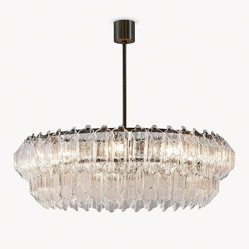 Люстра на штанге Bella Figura Retro Murano CL459 Люстра на штанге Bella Figura Retro Murano CL459